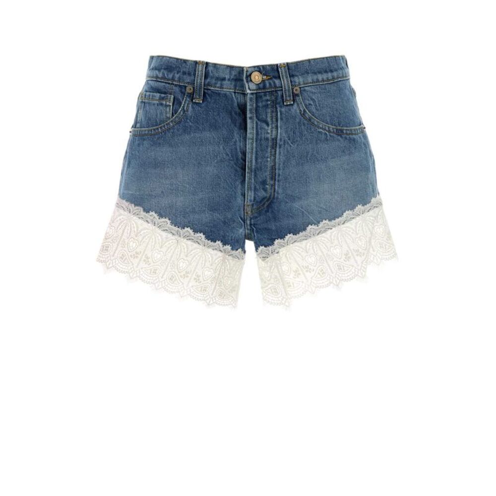 Alanui Women Denim Shorts